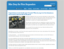 Tablet Screenshot of bikeduty.com